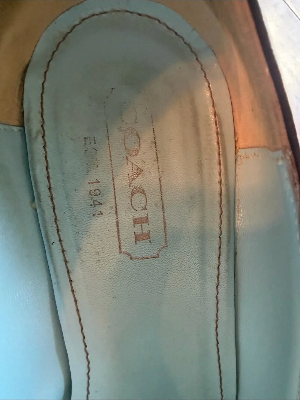 Vintage Coach Brown Tassel Leather Pumps - Women